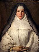 Nicolas de Largilliere Portrait of Elizabeth Throckmorton oil painting artist